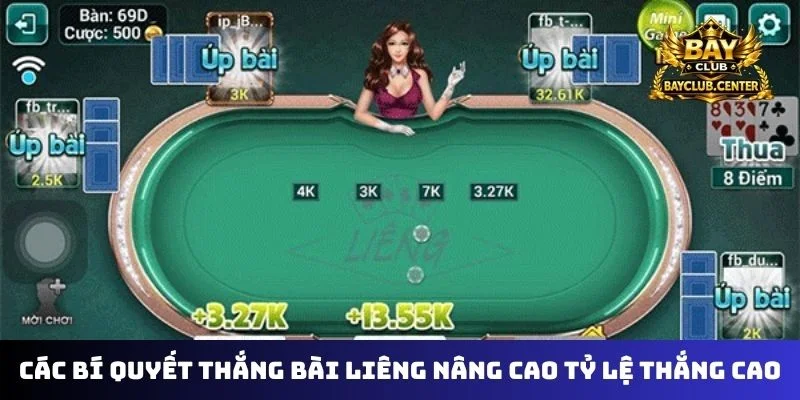 Các bí quyết thắng bài liêng nâng cao tỷ lệ thắng cao