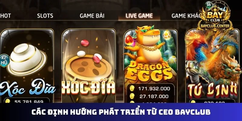 Các định hướng phát triển từ CEO Bayclub