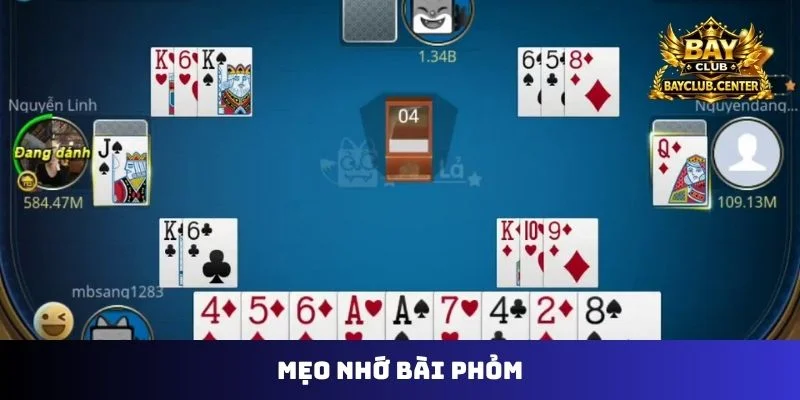 mẹo nhớ bài phỏm